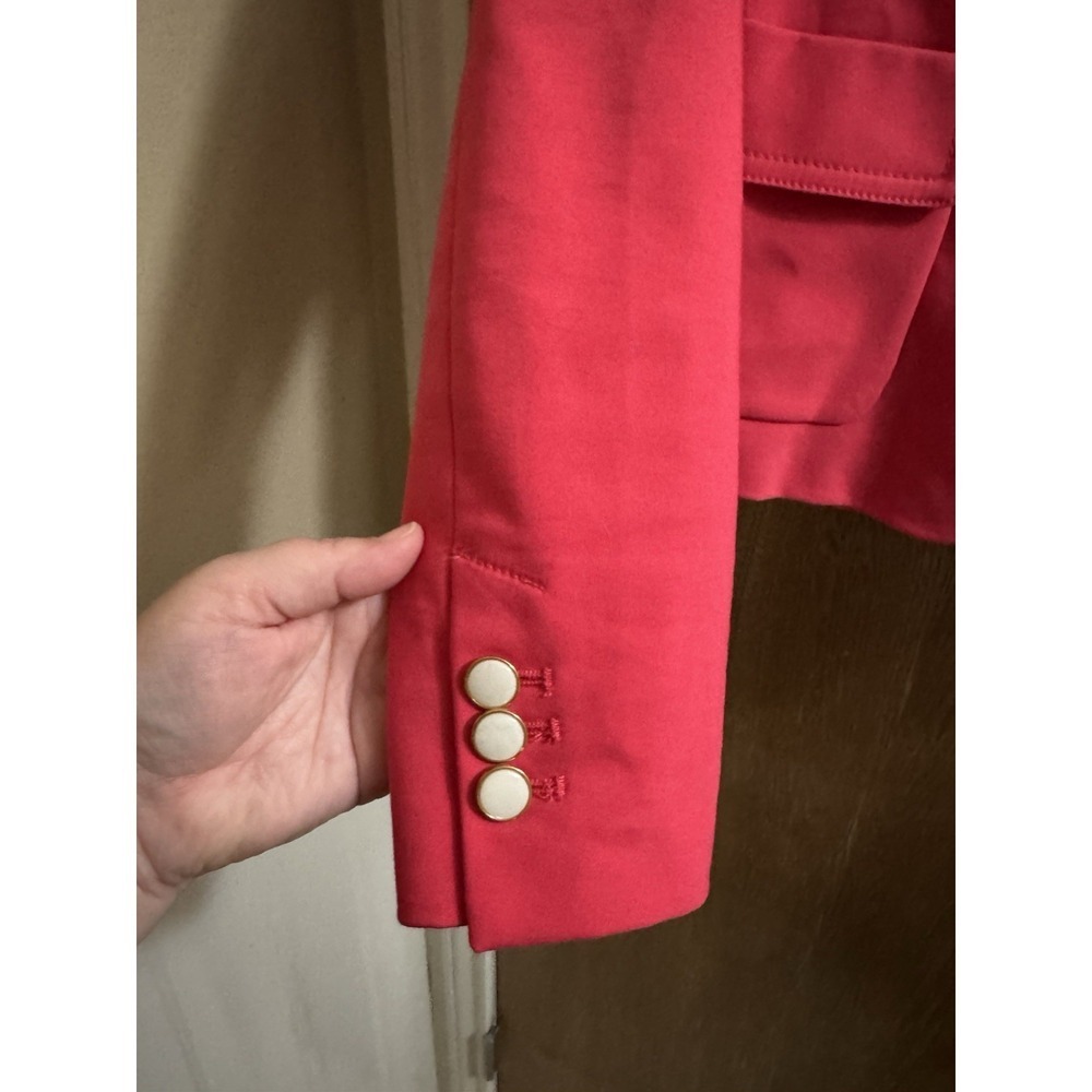 Zara Basic Single Button Blazer Jacket Size Xs Fu… - image 7